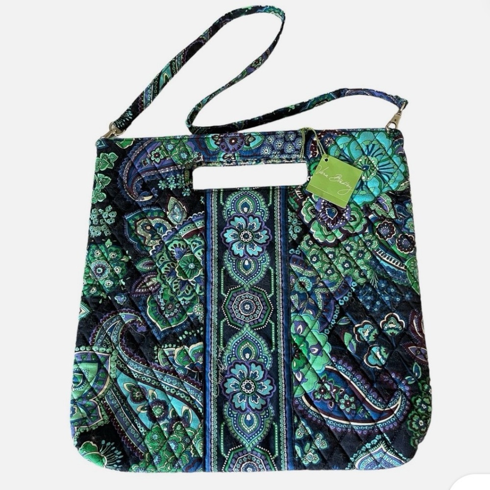 Vera Bradley 2009 Blue Rhapsody Holiday Tote New w Tags